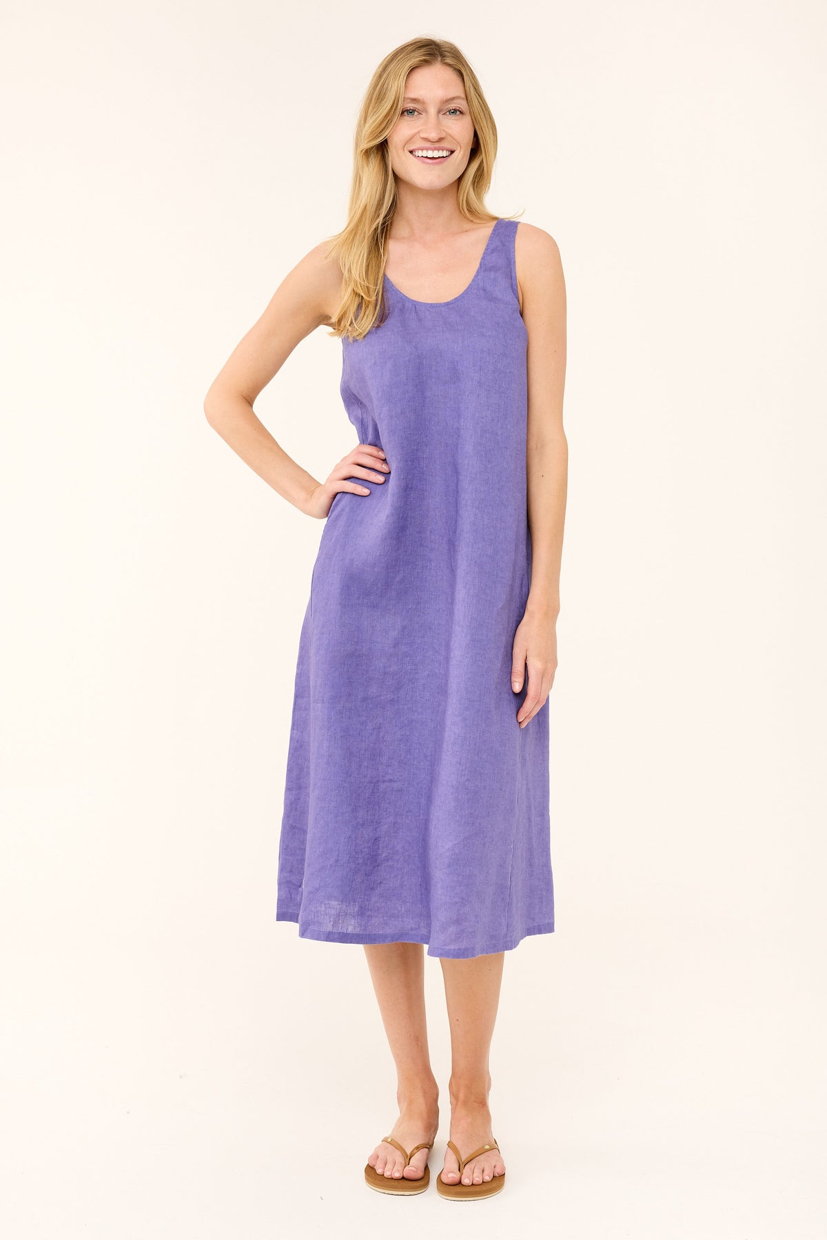 Brenda Dress - Skipper Blue