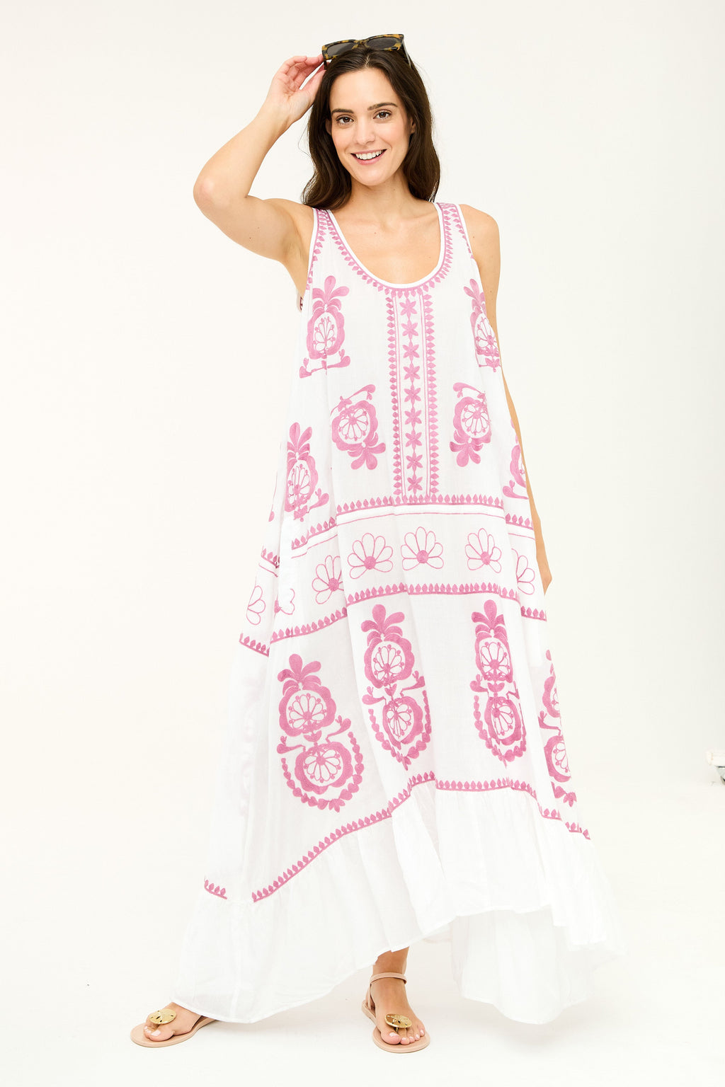 Frances Dress - Barely Pink