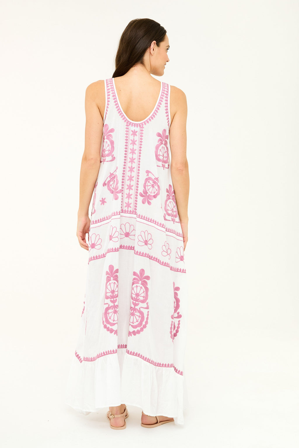 Frances Dress - Barely Pink