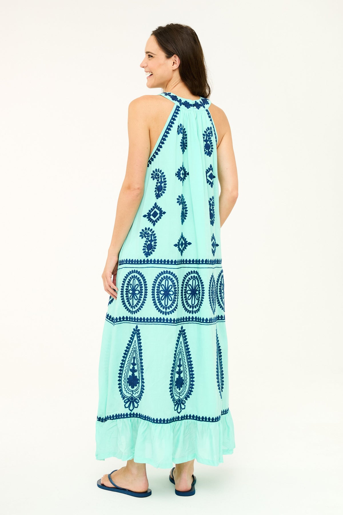 Mustique Dress - Ice Green