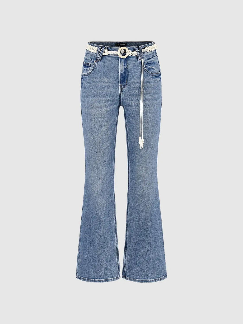Flared Leg Denim Jeans