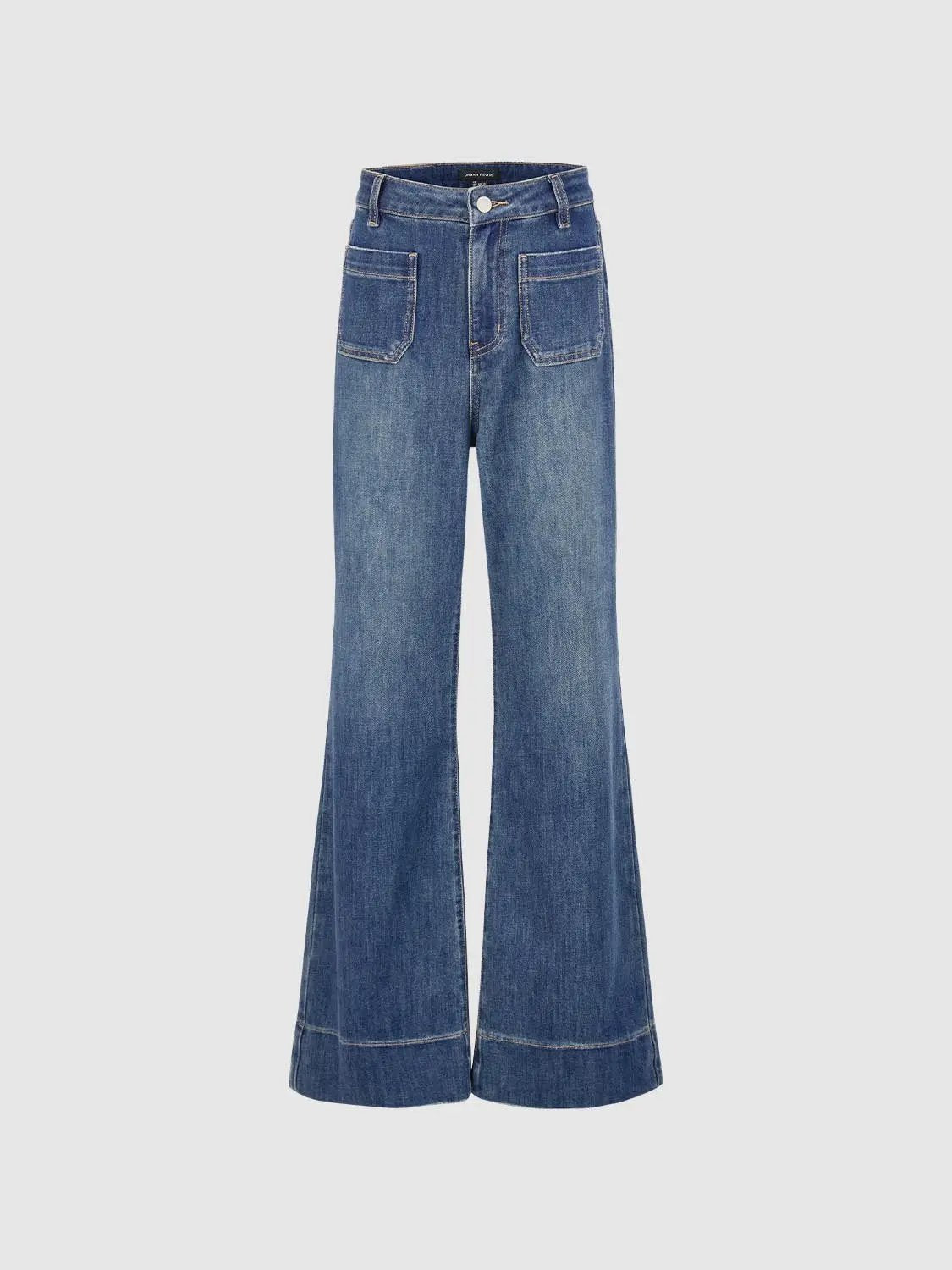 Flared Denim Jeans