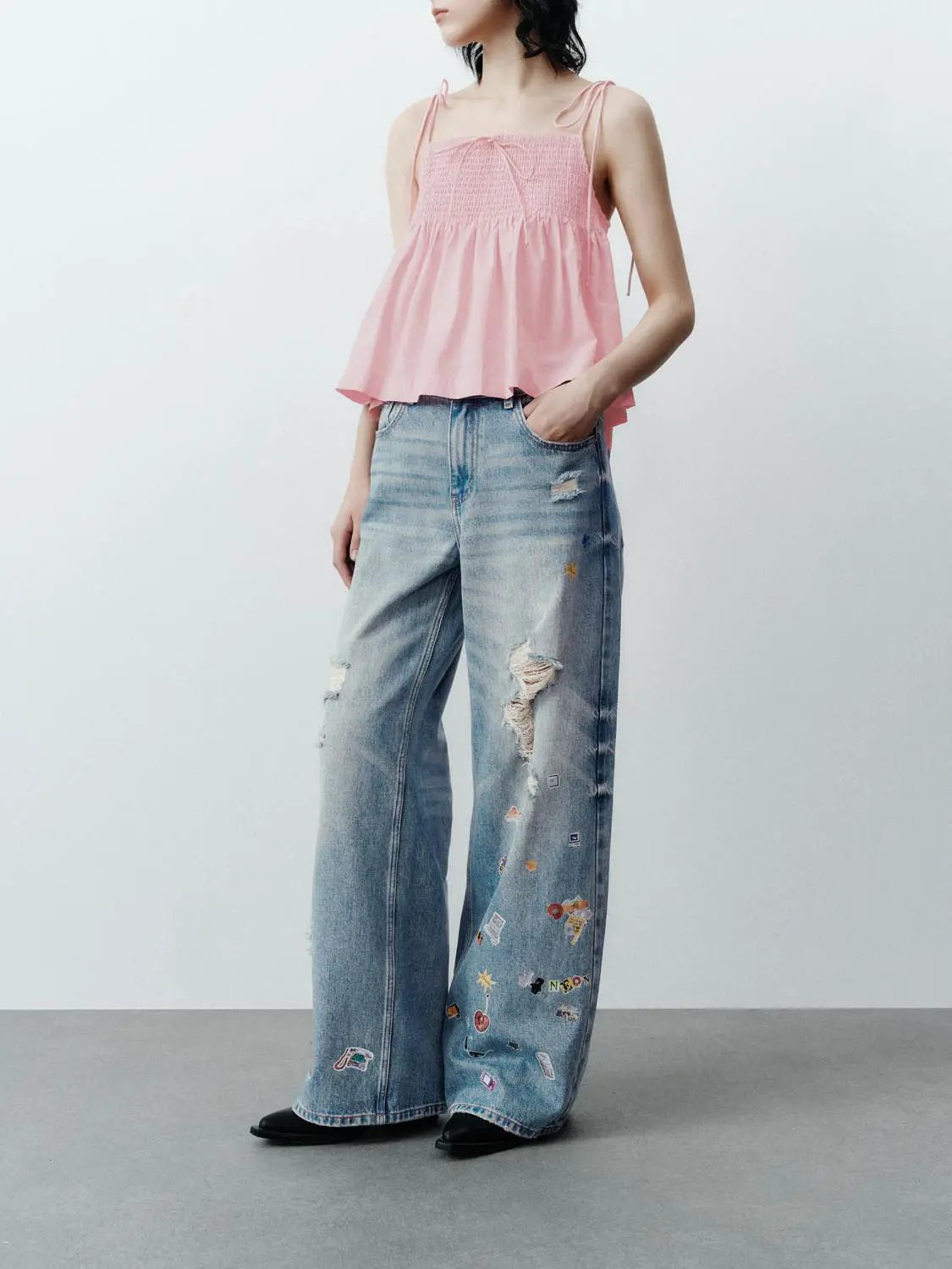 Ripped Denim Jeans