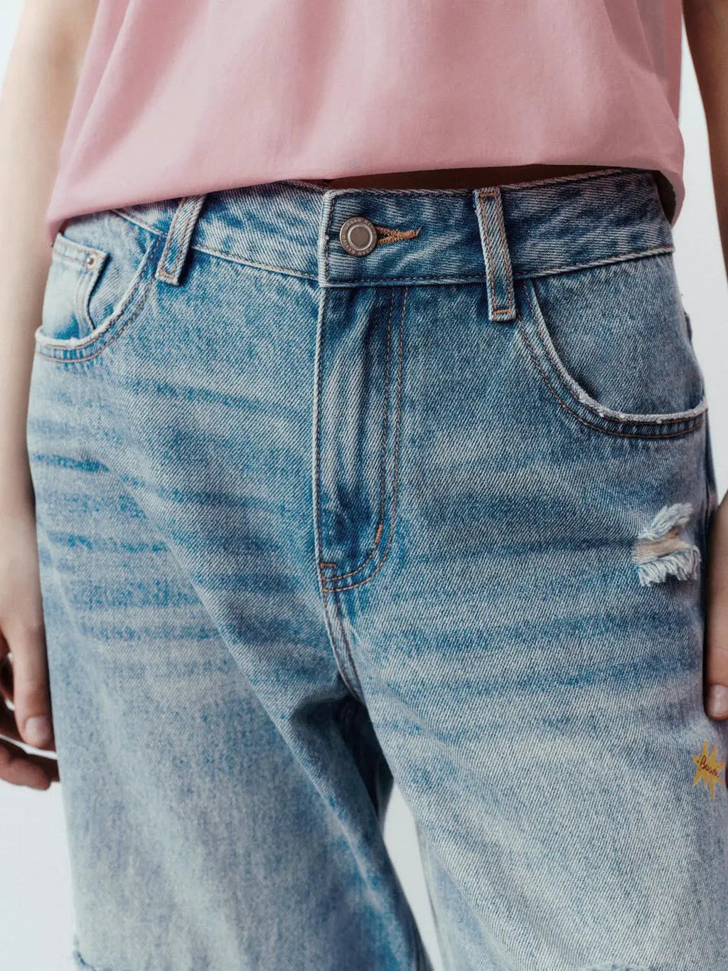 Ripped Denim Jeans